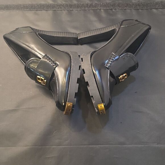 BRAND NEW KARL LAGERFELD PARIS VIRNA HIGH HEEL PATENT LEATHER SHOE - Picture 12 of 16